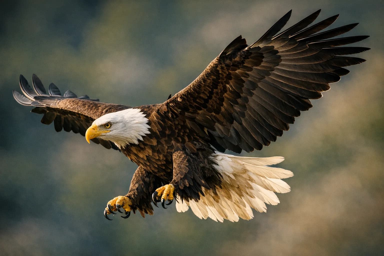 High resolution eagle photography