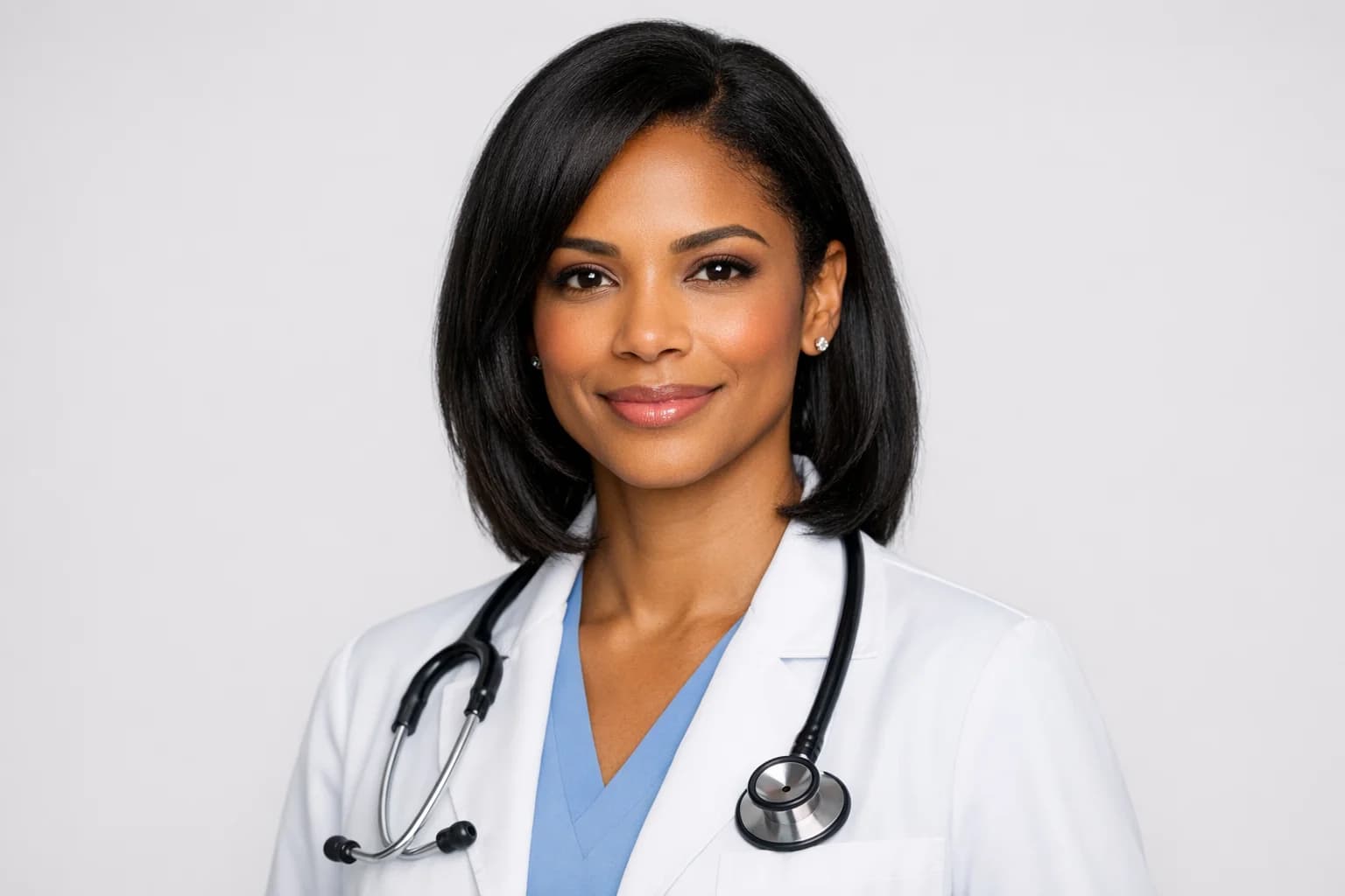 Clean background medical photo