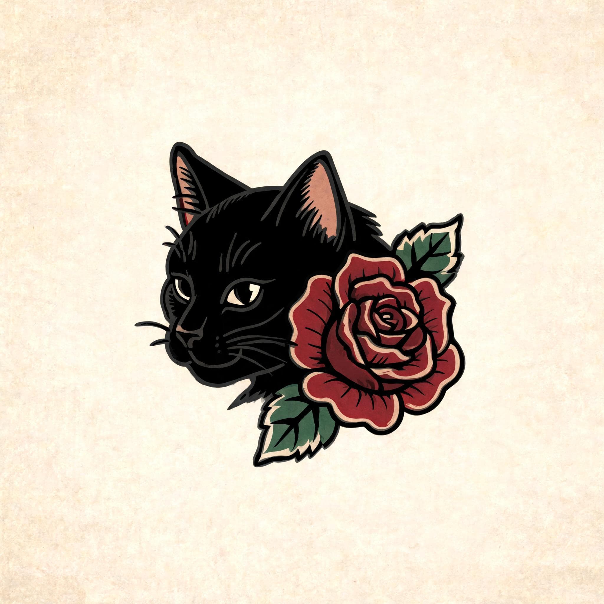 KI-Tattoo-Design-Generator für traditionelle Flash-Ideen | PicFixer